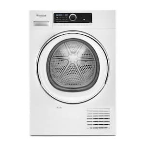 Black+decker 4.4 Cu. ft. 240-Volt Ventless Electric Dryer with Heat Pump in White BDFH44M