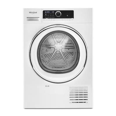 4.3 cu. ft. 240-Volt Stackable Electric Ventless Dryer in White, ENERGY STAR