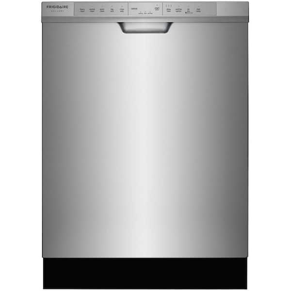 Frigidaire Front Control Dishwasher in Smudge-Proof Stainless Steel with OrbitClean Spray Arm, ENERGY STAR, 54 dBA