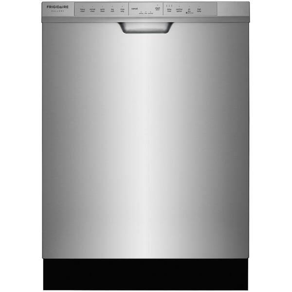 FRIGIDAIRE GALLERY Front Control Dishwasher in Smudge-Proof Stainless Steel with OrbitClean Spray Arm, ENERGY STAR, 54 dBA