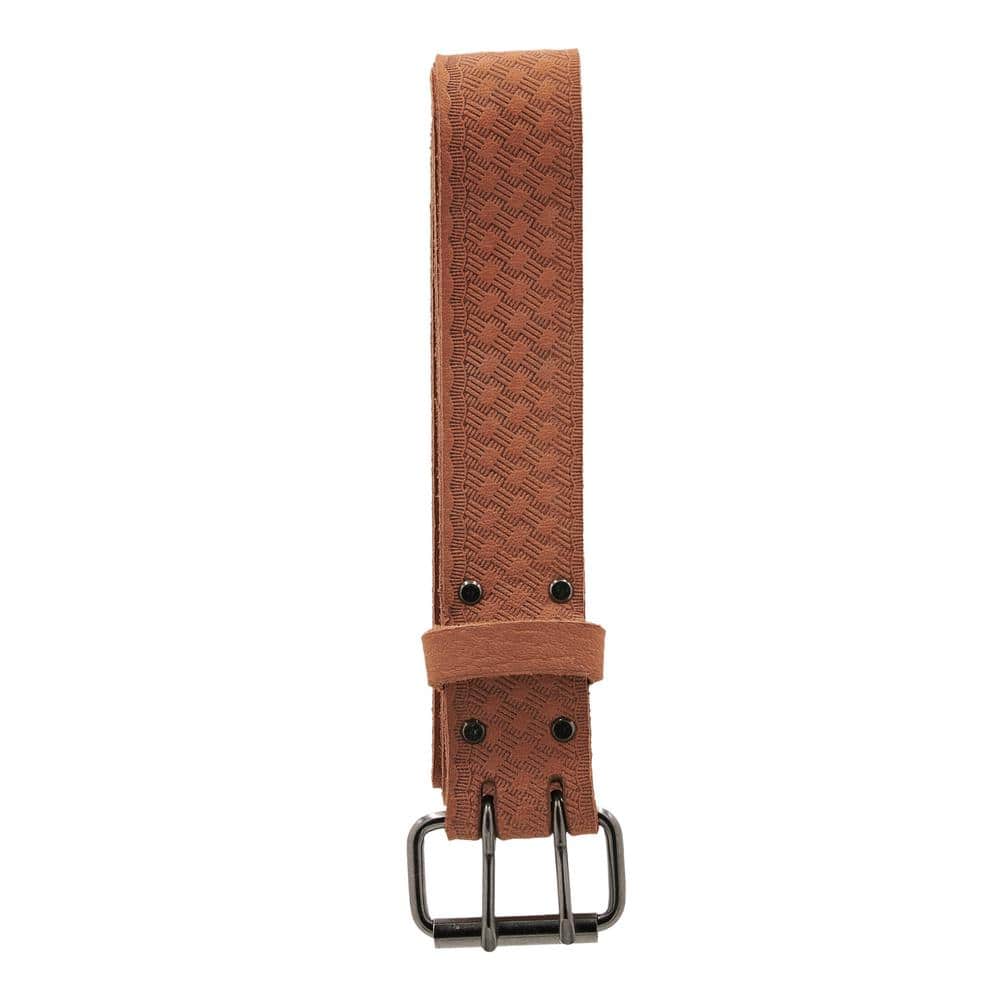 BUCKET BOSS in. Classic Series Saddle Leather Extra Large Work Tool Belt  (Waists 37 in. to 56 in.) 55134 The Home Depot