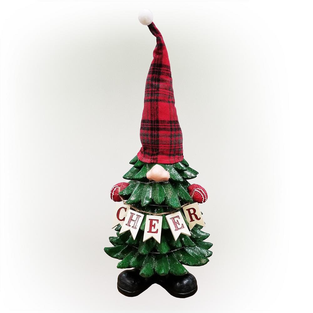 Punk Plaid Yo-Yo Christmas Tree Ornament