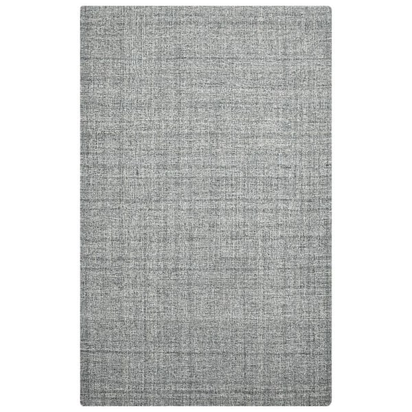 9 ft. x 12 ft. Multi-Colored Wool Abstract Hand Tufted Area Rug
