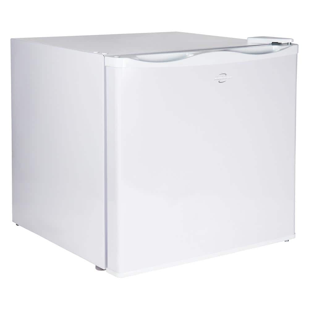 Koolatron 1.2 cu. ft. Manual Defrost Mini Upright Freezer in White