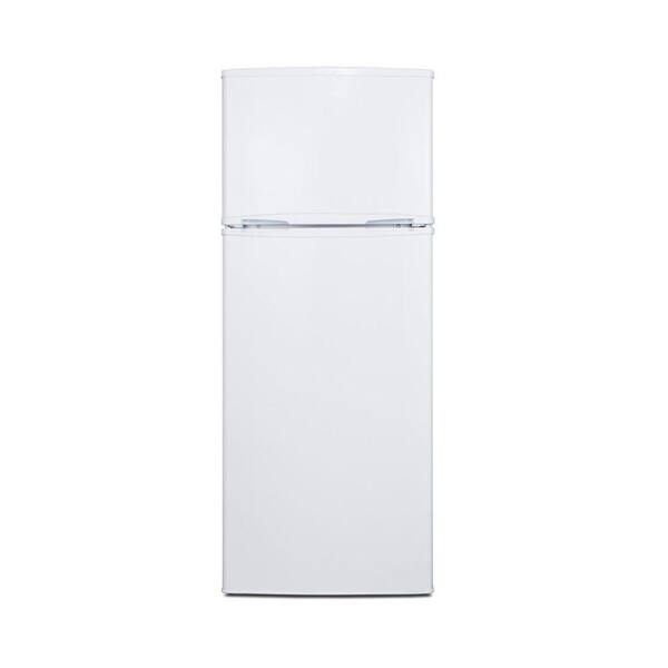 Summit Appliance 7.06 cu. ft. Top Freezer Refrigerator in White, Counter Depth-DISCONTINUED