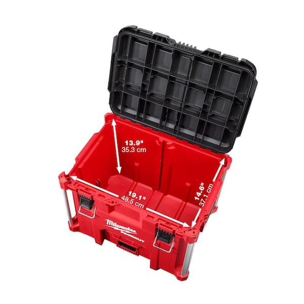 Milwaukee PACKOUT 22 in. 2-Drawer and XL Tool Box - 2