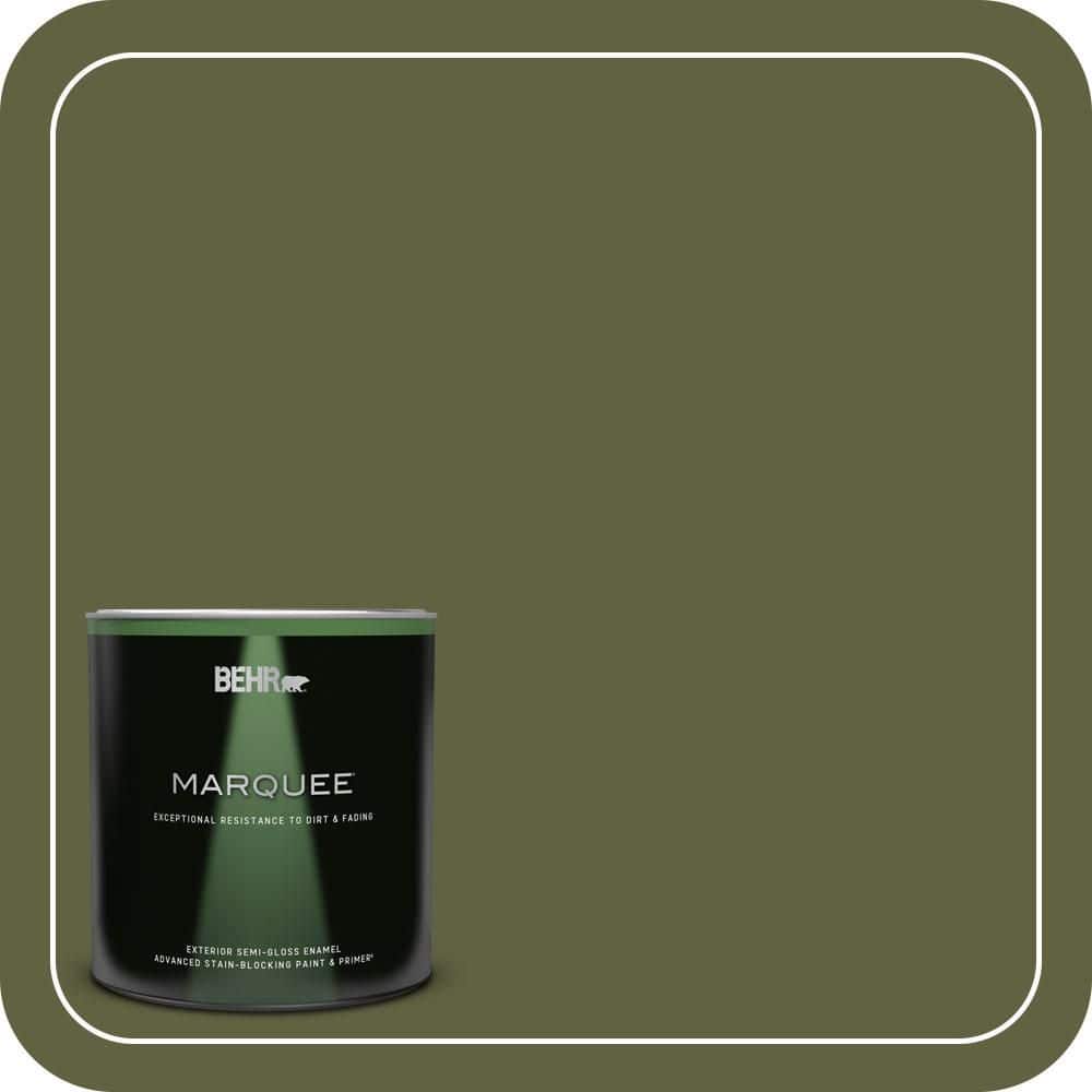 1 qt. #T11-16 Fjord Semi-Gloss Enamel Exterior Paint & Primer product image for price tracking