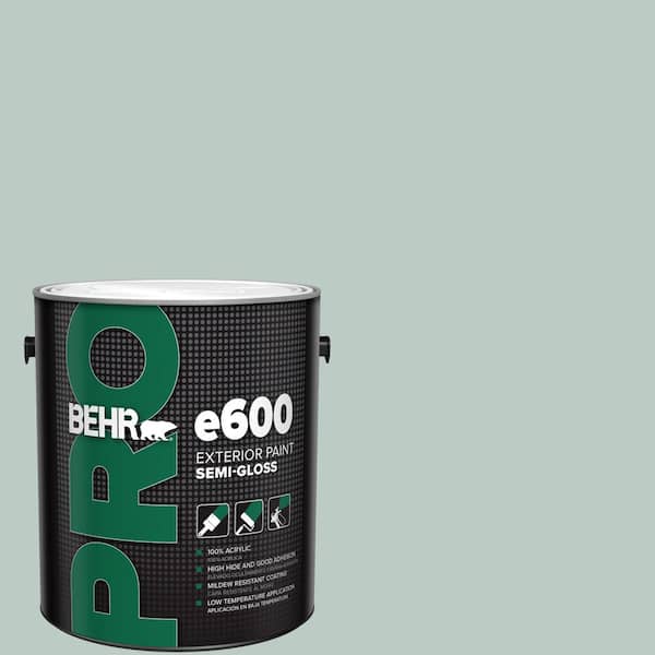 BEHR PRO 1 gal. #HDC-CL-23 Soothing Spring Semi-Gloss Exterior Paint