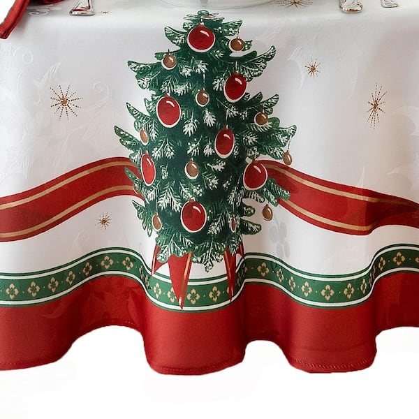 Villeroy & Boch Toy's Delight Engineered Tablecloth, Multicolor - 70"W x 70"L Round
