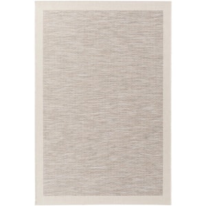 Evonne Taupe 5 ft. x 8 ft. Indoor/Outdoor Patio Area Rug