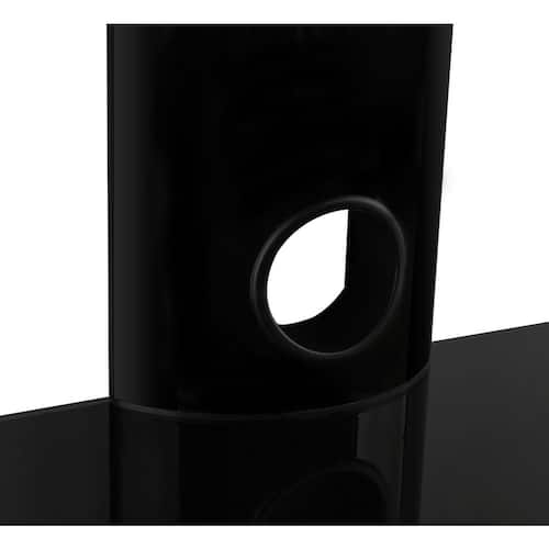 Dual Tempered Glass Wall Mount Shelf System Electronics Cleaning & Care