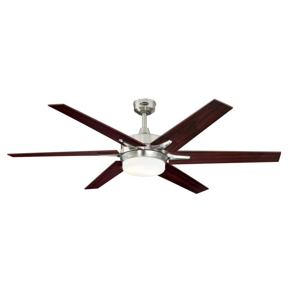 Westinghouse Cayuga 60 in. LED Brushed Nickel Smart Ceiling Fan