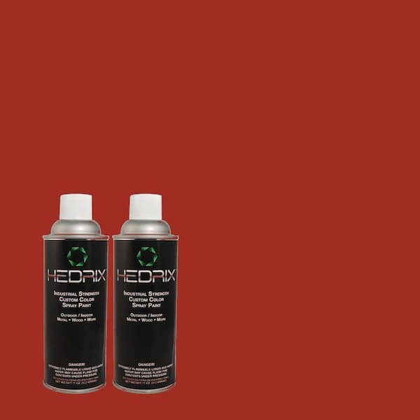 Hedrix 11 oz. Match of PEC-21 Jazzy Semi-Gloss Custom Spray Paint (2-Pack)