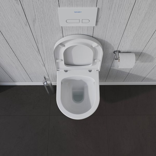Duravit Starck Elongated Toilet Bowl Only in White 2530090092  