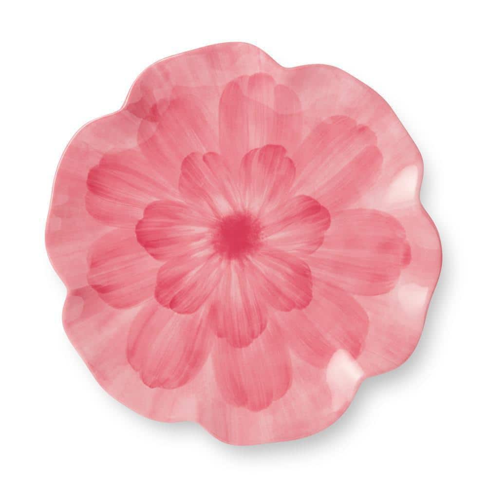 Certified International Wildflower Pink Multi-Colored 3-D Floral