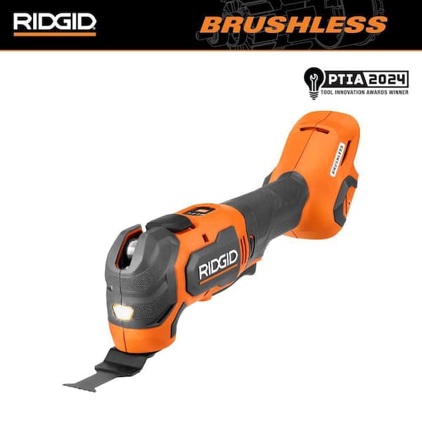 18V Brushless Cordless Multi-Tool with 18V (2) 4.0 Ah Batteries and Charger Kit