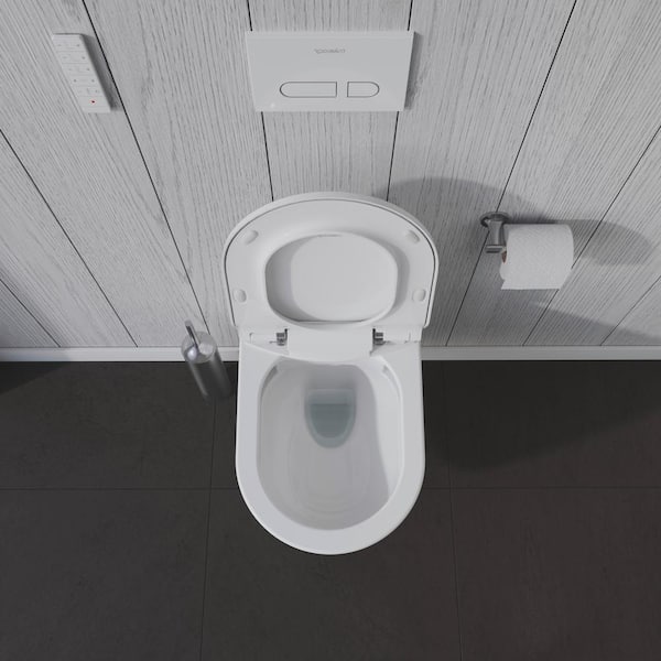 Duravit ME by Starck Elongated Toilet Bowl Only in White