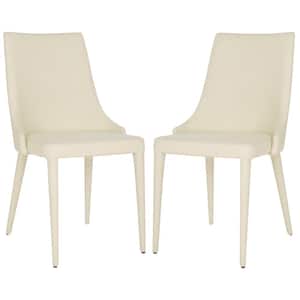 Summerset Beige 19 in. H Linen Side Chair (Set of 2)