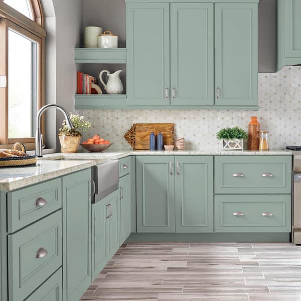 1 gal. #PPU11-14 Zen Satin Enamel Interior/Exterior Cabinet, Door & Trim Paint