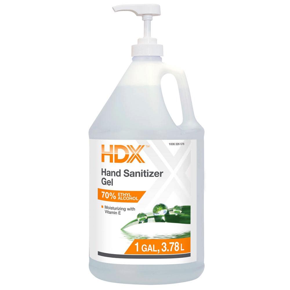 One 1 Gallon Germ Hand Sanitizer Gel 70% Alcohol |Aloe | Pump | Refill  unscented