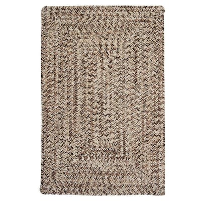 Wesley Weathered Brown 2 ft. x 8 ft. Braided Runner Area Rug