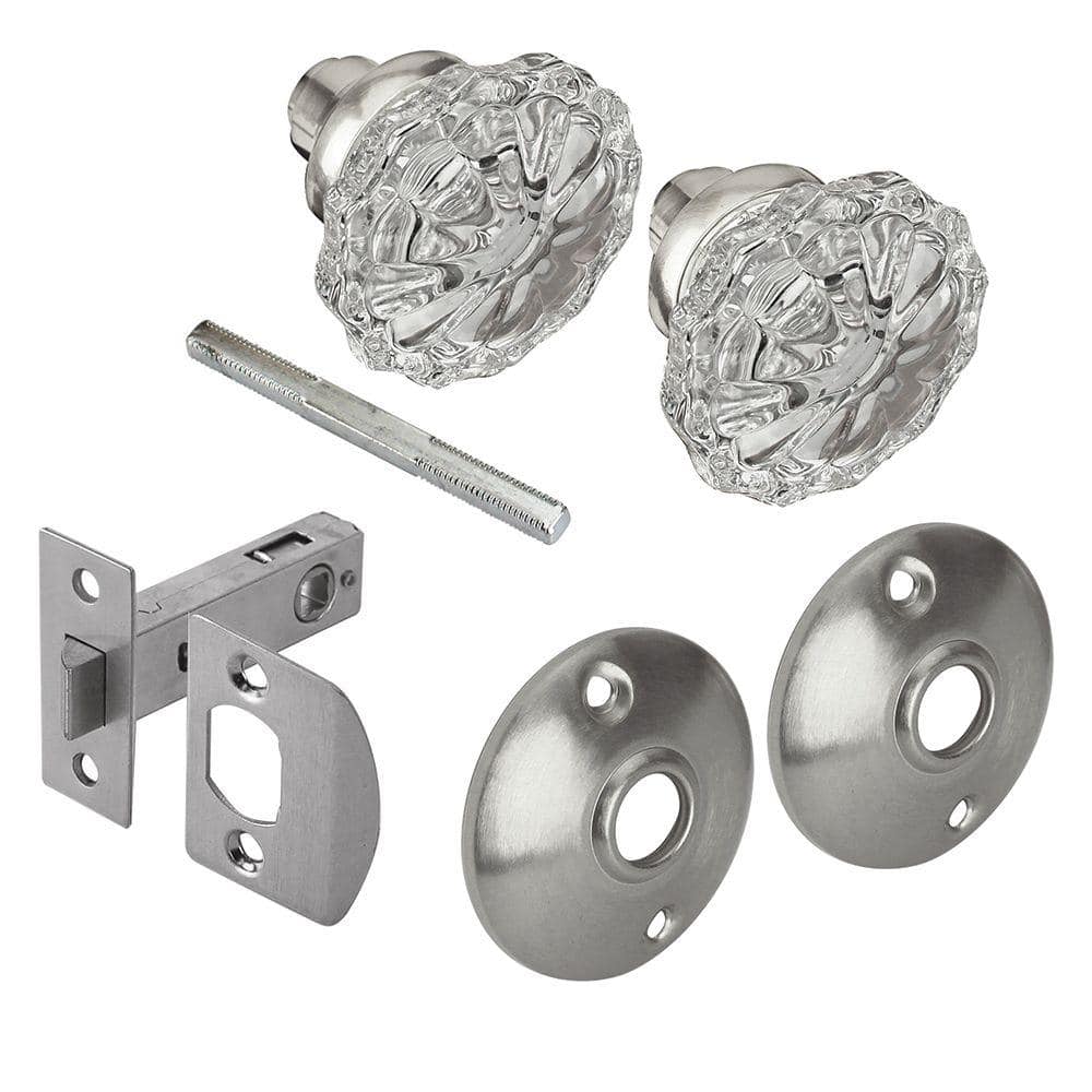 Glass door knob clearance sets