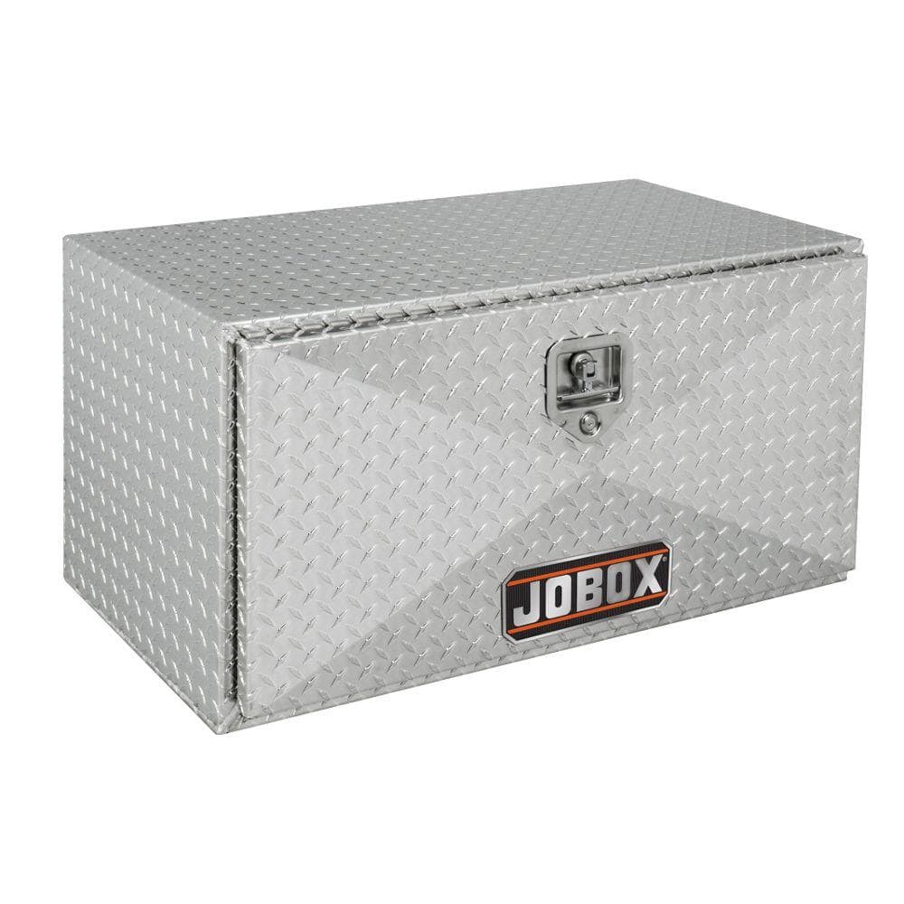 Crescent Jobox 36 in. Long Diamond Plate Aluminum Underbed Truck Box 759980  - The Home Depot