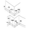 SQUARE D Canaleta para Cable, 4 An, Acero - Conductos de Cable y Charolas  para Cable - 4B450