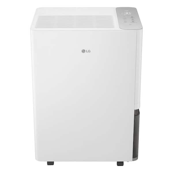 50 pt. 2,000 sq ft. Smart Dehumidifier with Bucket and Wi-Fi Enabled in White