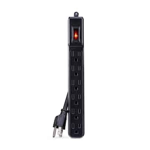 6-Outlet 8 ft. Cord Power Strip