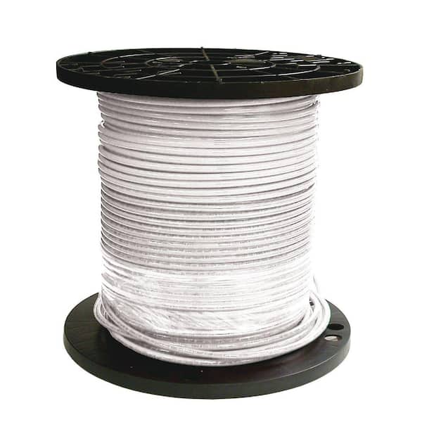 Southwire 1000 ft. 8 White Stranded CU SIMpull THHN Wire