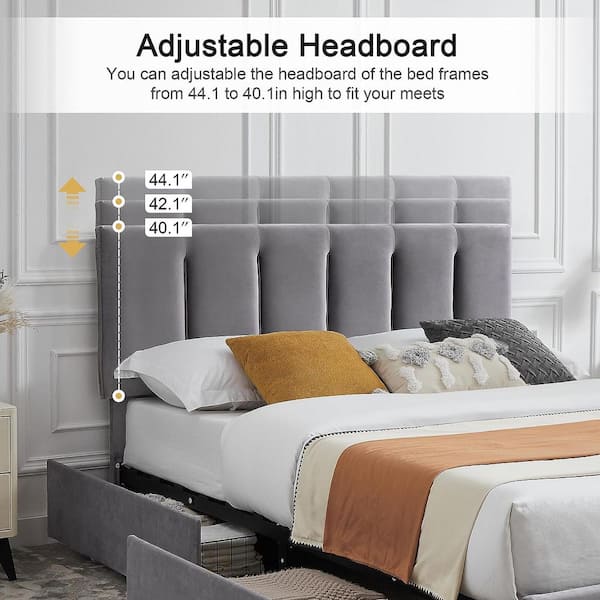 High up deals queen bed frame