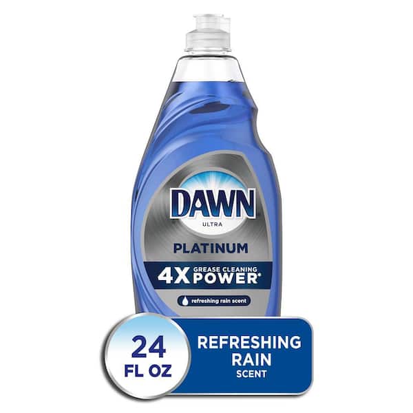 Dawn Ultra Platinum 24 oz. Refreshing Rain Scent Dishwashing Liquid  003700074067 - The Home Depot