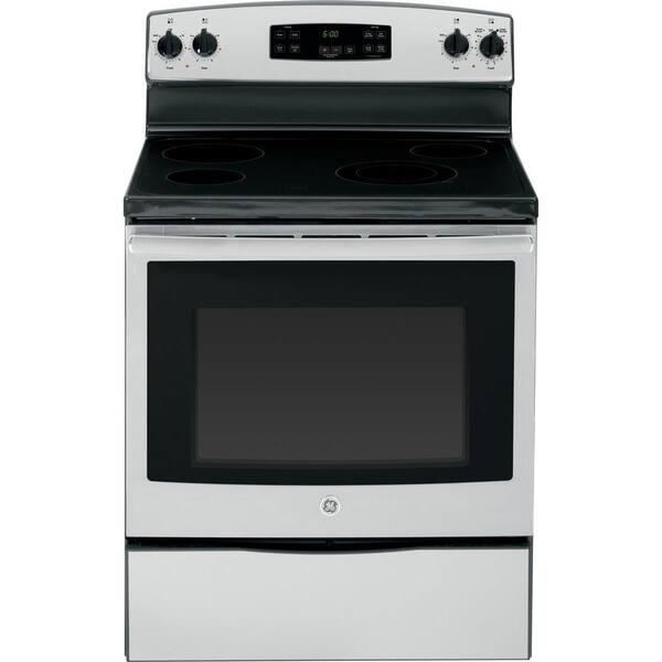 GE 5.3 cu. ft. Electric Range in Stainless Steel
