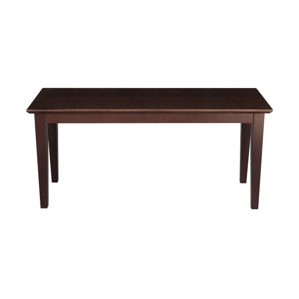 Contemporary Gray Solid Wood Kids' Bedroom Bench