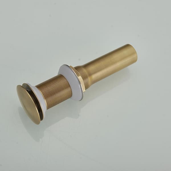 Bathroom Sink Pop-Up Drain without Overflow in Antique