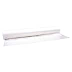 Husky 8 ft. 4 in. x 200 ft. Clear 1.5 mil Polyethylene Sheeting ...