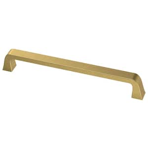 Classic Bell 6-5/16 in. (160 mm) Center-to Center Modern Gold Cabinet Drawer Bar Pull