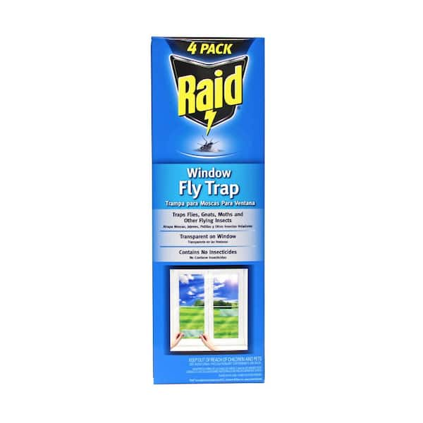 Window Fly Trap (4- Pack)