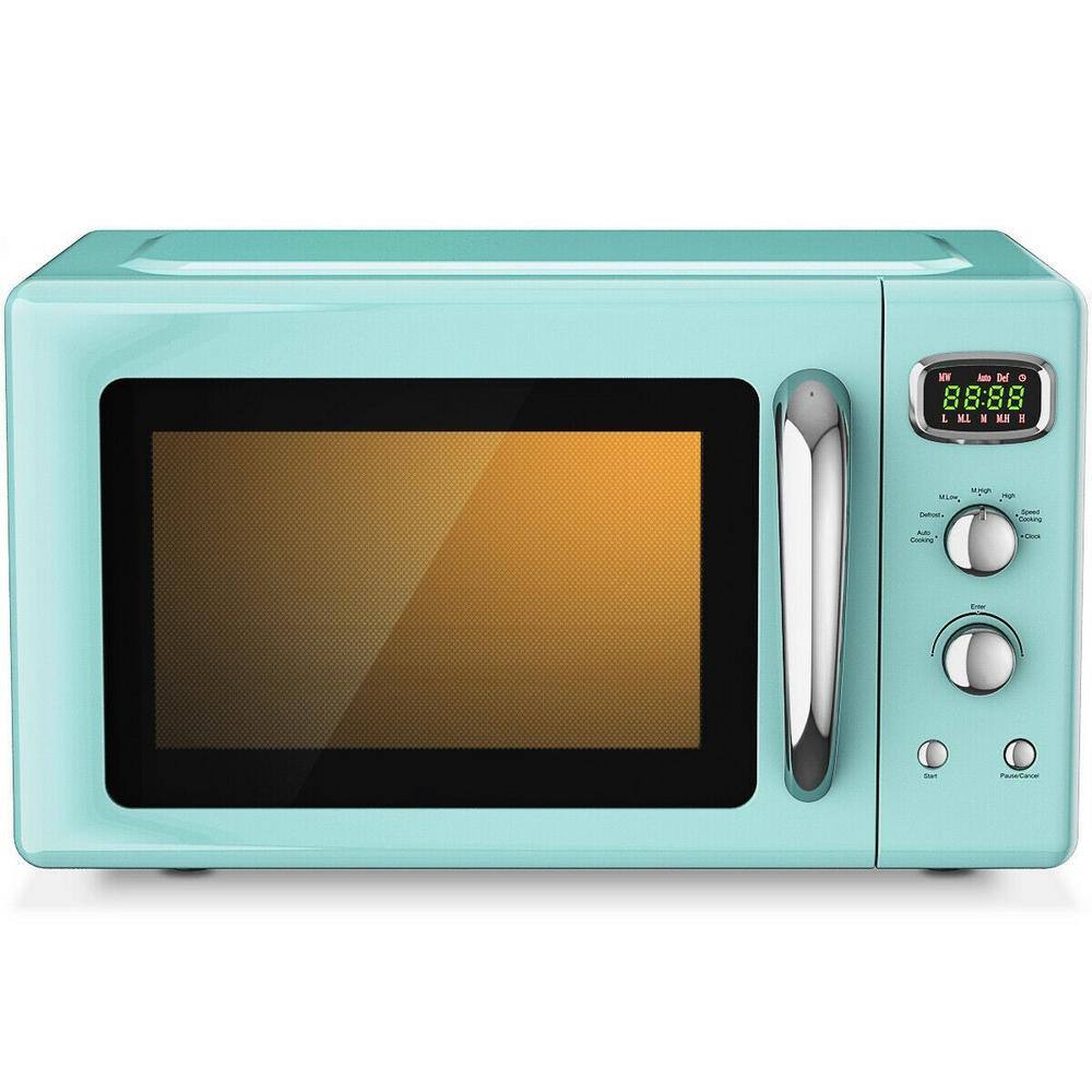 Multifunction 26 qt. Green Air Fryer Toaster Oven Retro Countertop Compact Microwave Oven price history on PriceWatchPro