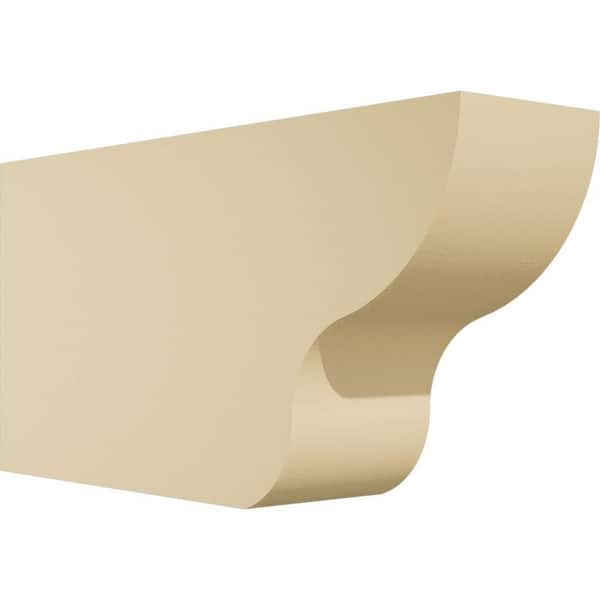 Ekena Millwork Standard Greensboro 4 in. W x 8 in. H x 16 in. D Polyurethane Rafter Tail Outlooker