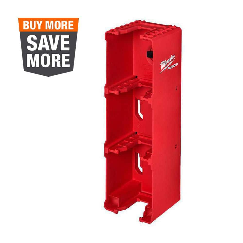 Milwaukee PACKOUT M18 Battery Rack 48-22-8339 - The Home Depot