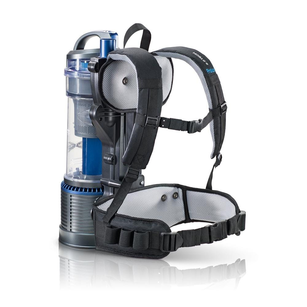 Prolux 2.0 Lightweight Gray Bagless Backpack Vacuum with HEPA Filter