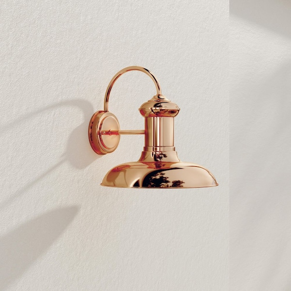 Progress Lighting Brookside Collection 10 in.1-Light Solid Copper