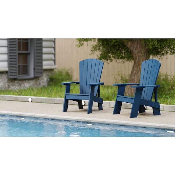 C.R.PLASTIC PRODUCTS Capterra Casual Pacific Blue Recycled Plastic