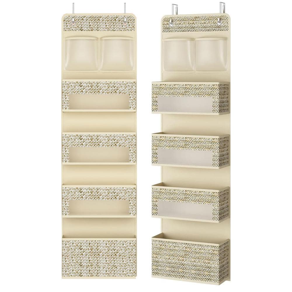 13.2 in W x 47.2 in. H x 4.7 in. D Non-Woven Fabric Rectangular Door Hangin