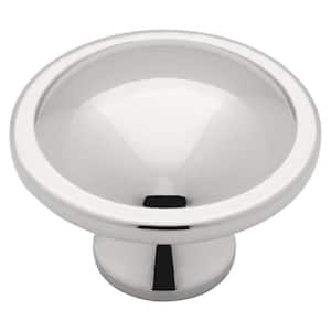 Contempo 1-1/2 in. (38 mm) Polished Chrome Round Cabinet Knob