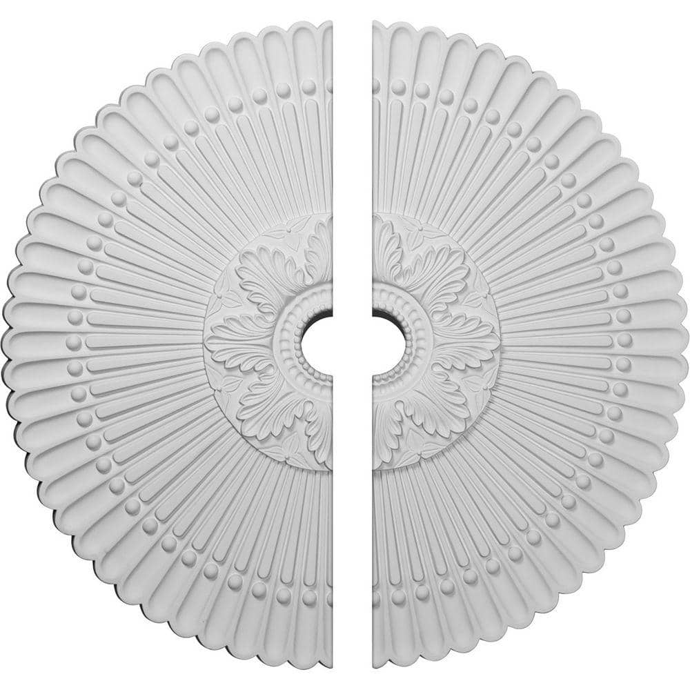 30 in. x 3-1/2 in. x 3 in. Nexus Urethane Ceiling Medallion, 2-Piece (Fits Canopies up to 2-3/4 in.) price history on PriceWatchPro
