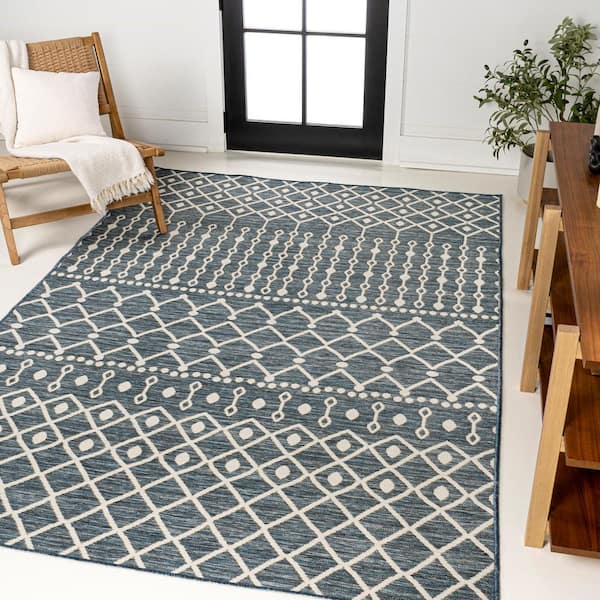 JONATHAN Y Zana Modern Geometric Moroccan Reversible Machine