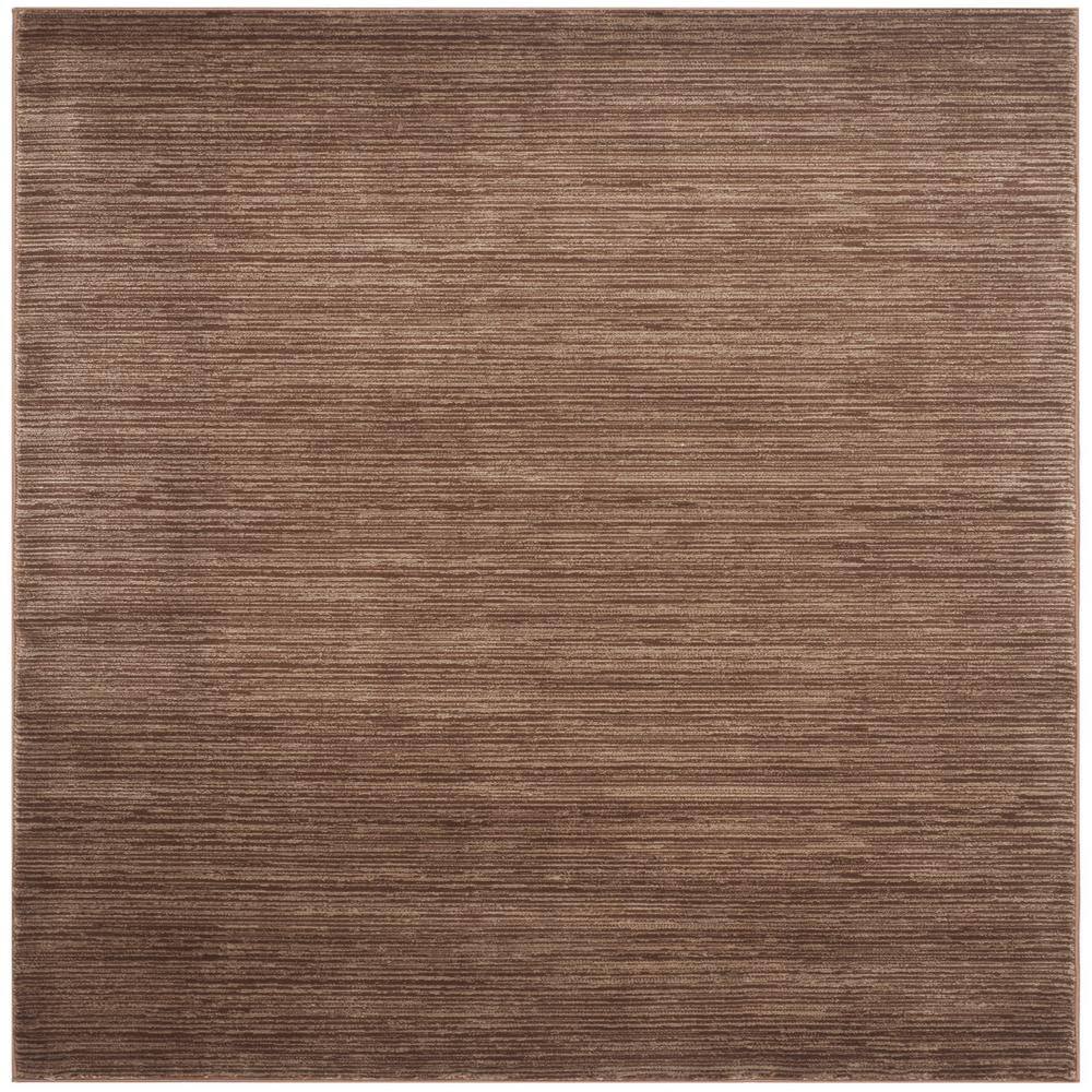 Vision Brown 7 ft. x 7 ft. Solid Marle Square Area Rug price history on PriceWatchPro
